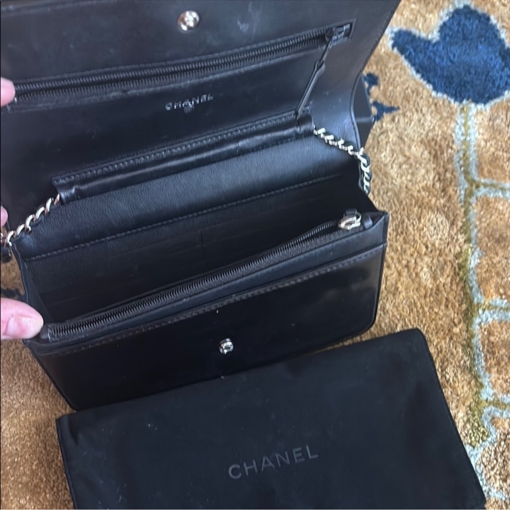 CHANEL Lambskin Crossbody WOC - Picture 8 of 12
